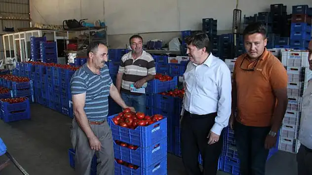 Kayabaş, Çiftçinin dertlerini Ankara'ya taşıyacak