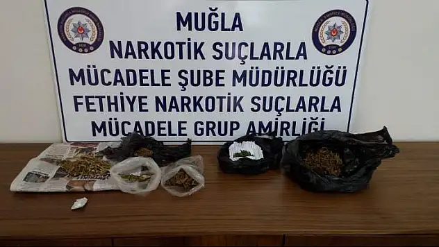 Fethiye'de Uyuşturucu ile Yakalanan 2 Kişi Gözaltına Alındı