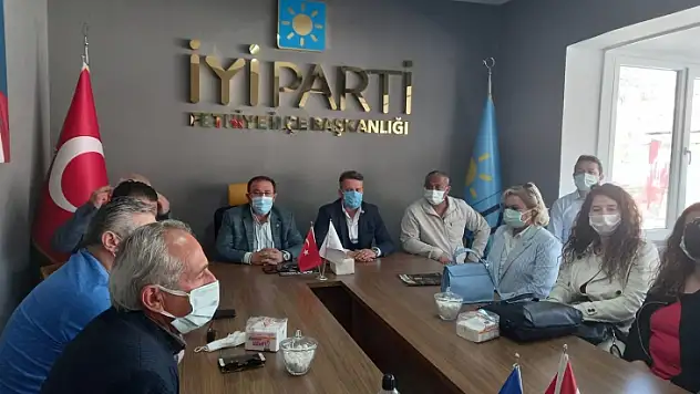 İl Başkanı Akmeşe'den teşekkür ziyareti