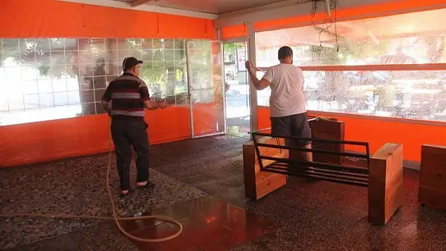 Kafelerde 1 Haziran'daki açılış için hazırlıklar başladı