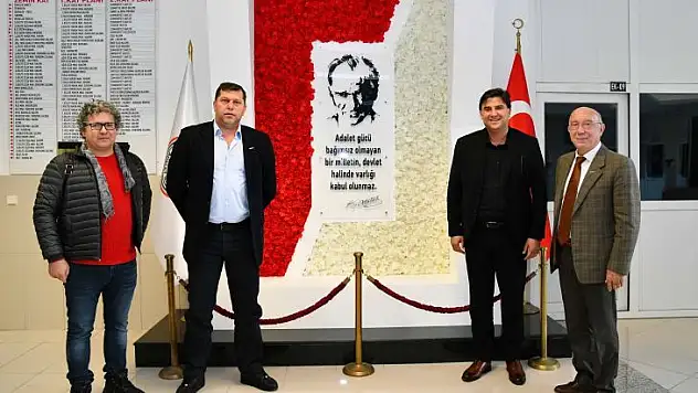 Karaca'dan Fethiye Baro Temsilcisi Yuluk'a hayırlı olsun ziyareti