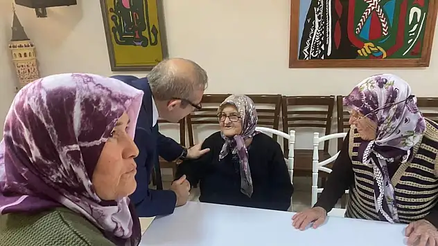 Karaman'dan huzurevine ziyaret