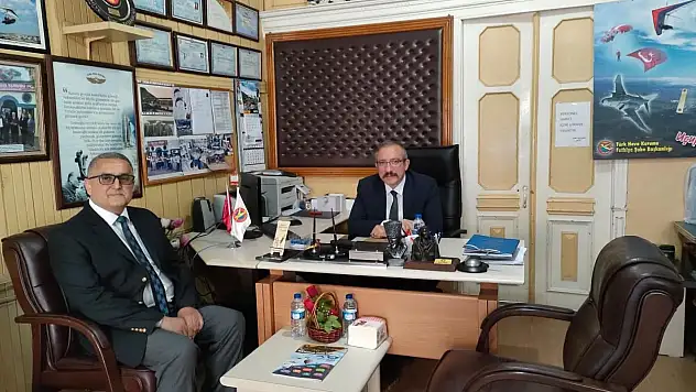 Kaymakam Karaman, THK Fethiye Şube Başkanlığı'nı ziyaret etti