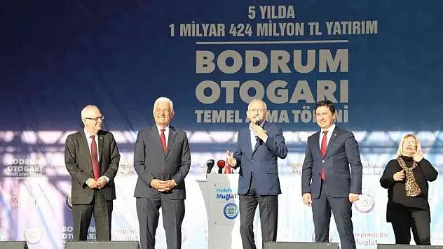 Kılıçdaroğlu, Büyükşehir yatırımları için Muğla'ya geliyor