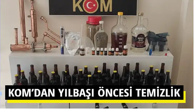 KOM'DAN YILBAŞI ÖNCESİ TEMİZLİK