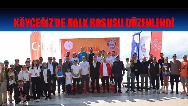 Köyceğiz'de halk koşusu düzenlendi