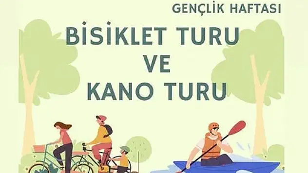 Kano ve bisiklet turu etkinliği yapılacak