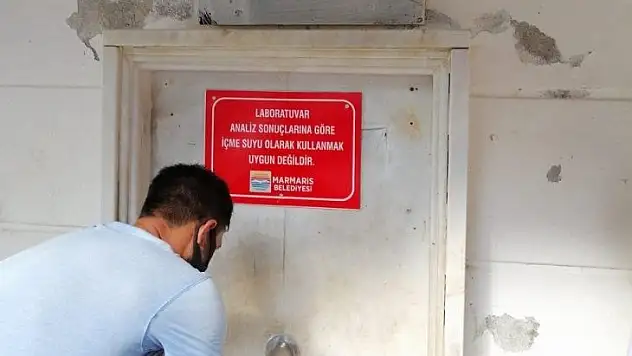 Marmaris Belediyesi kaynak sularını analiz ettirdi