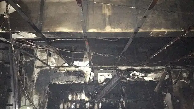 Marmaris'te iş yeri yangını