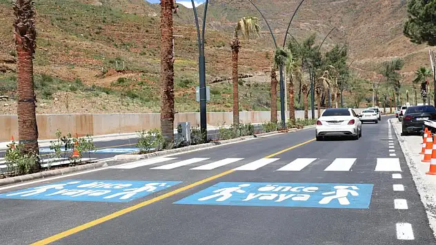 Yol yapım çalışmaları sona erdi