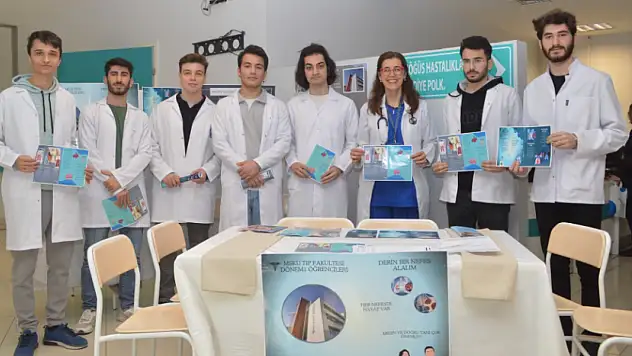 MEAH'ta hastalıklar ile ilgili stant kuruldu