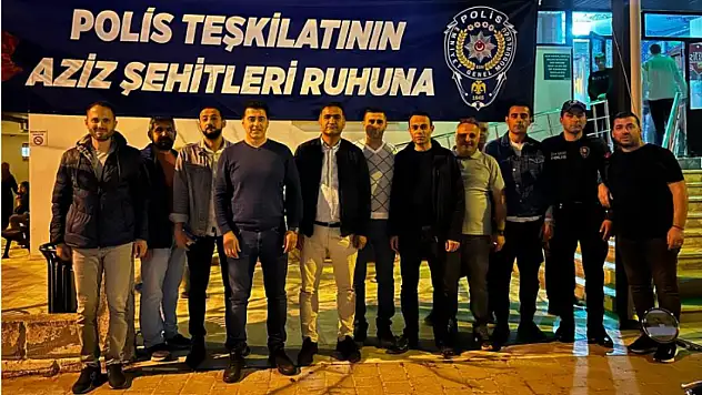 Milas'ta Polis teşkilatından şehitler için lokma hayrı