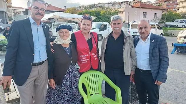 Milletvekili adaylarından esnaf ve mahalle ziyaretleri