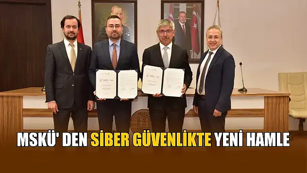 MSKÜ' den siber güvenlikte yeni hamle