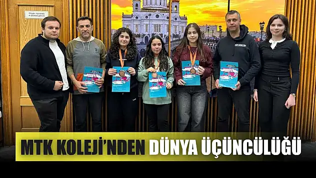 MTK Koleji'nden dünya üçüncülüğü