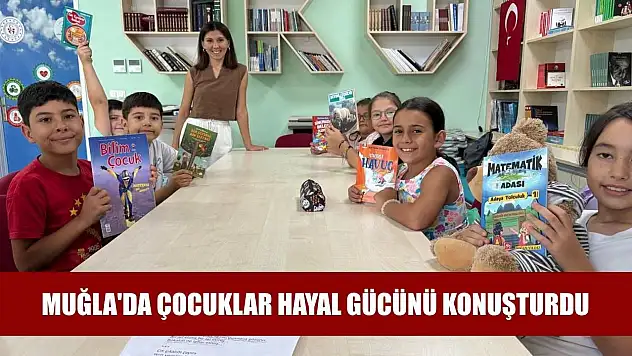 Muğla'da çocuklar hayal gücünü konuşturdu