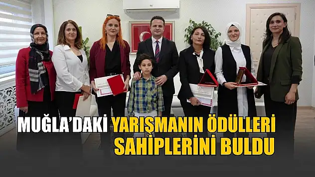 Muğla'daki yarışmanın ödülleri sahiplerini buldu