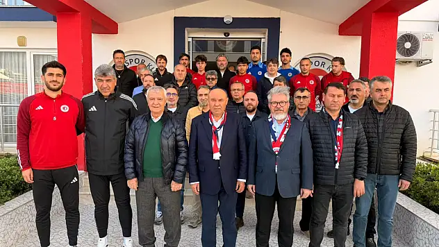 Otgöz'den Fethiyespor ziyareti, stadyum süreci değerlendirildi