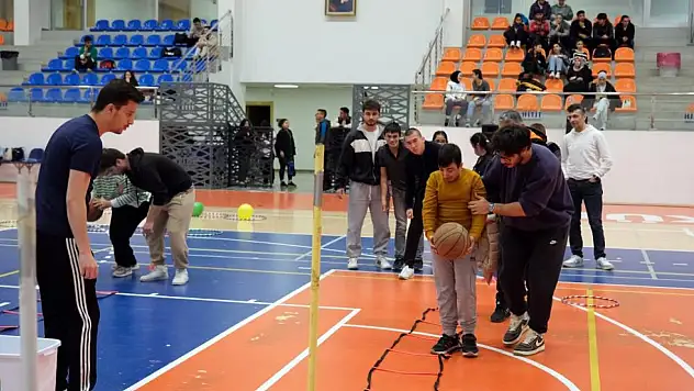 Özel çocuklar, 'Spora Engel Yok Festivali'nde buluştu