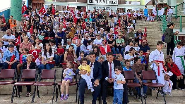 Özer Olgun'da gençlik bayramı heyecanı yaşandı