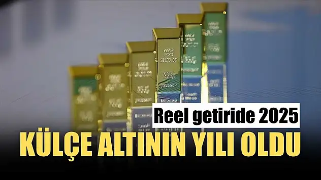 Reel getiride 2025, külçe altının yılı oldu