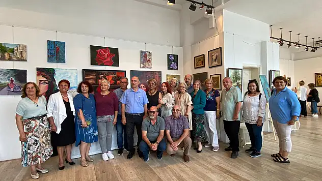 Resim sergisi açılışı gerçekleştirildi