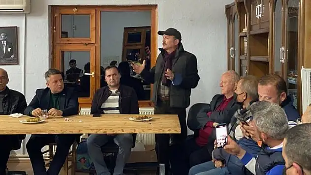 Saatcı, Faralya'da vatandaşlarla buluştu