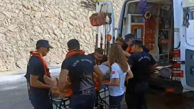 Sahil Güvenlikten Fethiye'de tıbbi tahliye