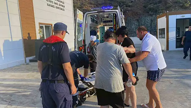 Sahil Güvenlikten tıbbi tahliye