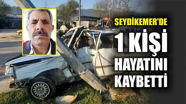 Seydikemer'de 1 Kişi Hayatını Kaybetti