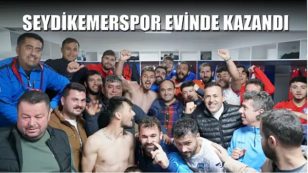 Seydikemerspor Evinde Kazandı