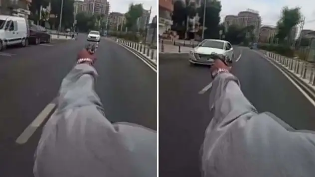 Trafikte sürücülere silah doğrultan şahıs tutuklandı