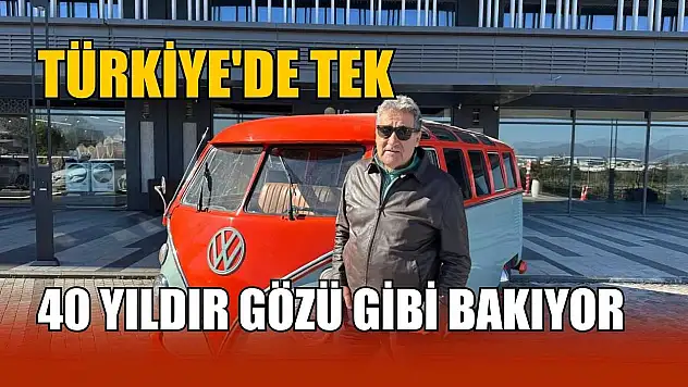 Türkiye'de tek ve 40 yıldır gözü gibi bakıyor