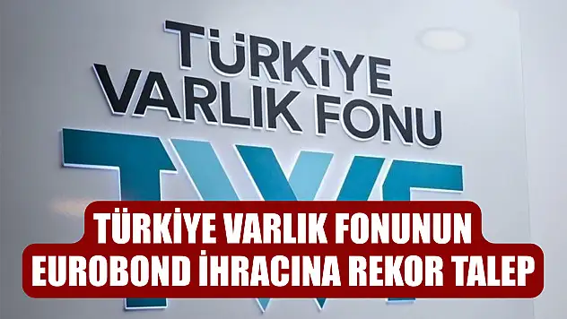 Türkiye Varlık Fonunun eurobond ihracına rekor talep