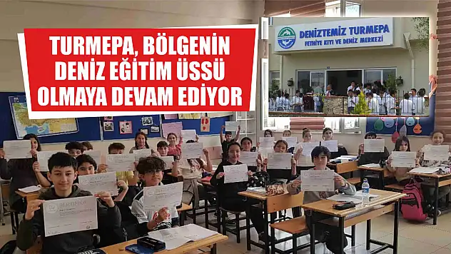 TURMEPA Bölgenin Deniz Eğitim Üssü Olmaya Devam Ediyor