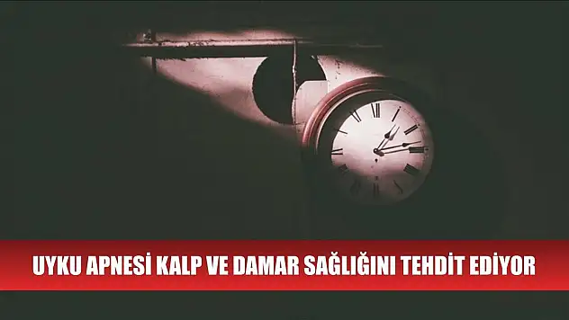 Uyku apnesi kalp ve damar sağlığını tehdit ediyor
