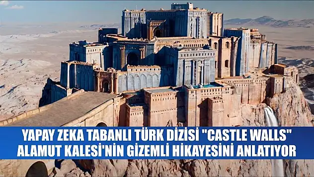 Yapay zeka tabanlı Türk dizisi 'Castle Walls', Alamut Kalesi'nin gizemli hikayesini anlatıyor