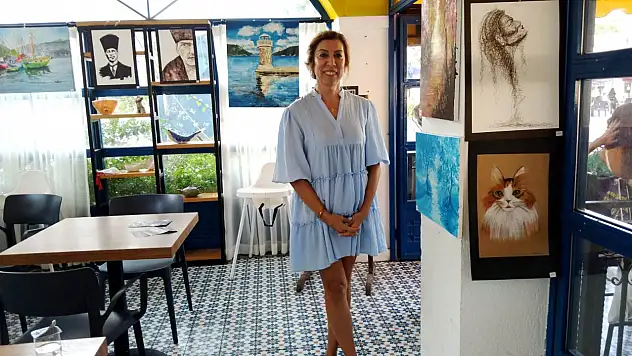 Yarıcı'nın resimleri festivali renklendirdi