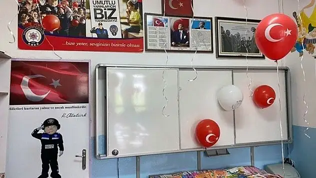 Yatağan'a 'Polis amca' kütüphanesi