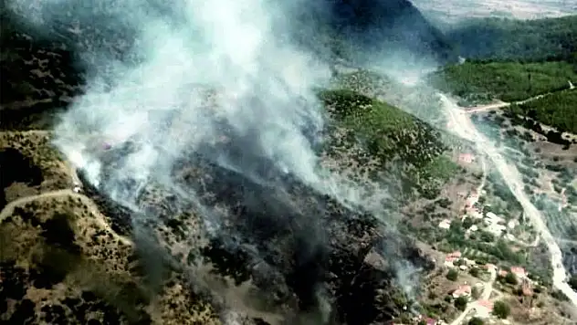 Yatağan'da Orman Yangını