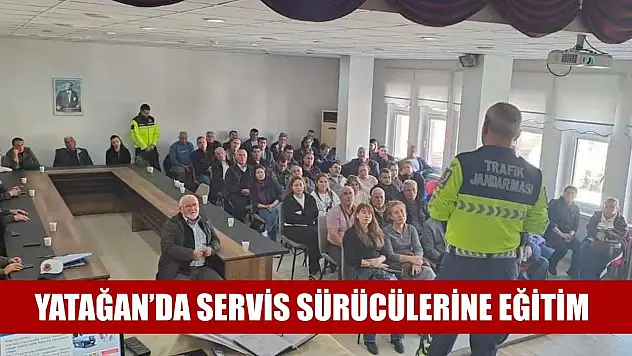 Yatağan'da servis sürücülerine eğitim