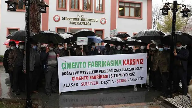 Yatağanlı köylüler, Menteşe Belediyesi'nde toplandı