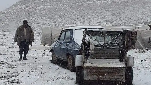 Yaylalar Haziran ayında beyaza büründü 