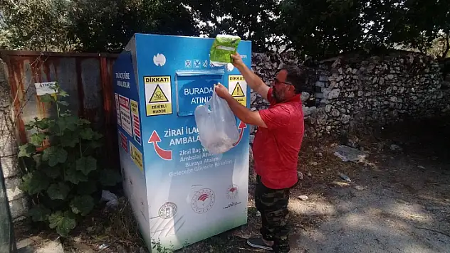 Zirai Ambalaj Atıklarının Bertarafı Projesi Çevre Dostu ve Sürdürülebilir Olmasıyla Dikkat Çekiyor