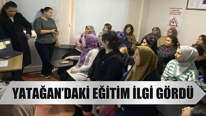 Yatağan'daki eğitim ilgi gördü