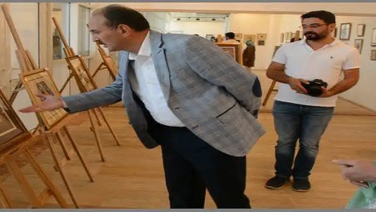  FETHİYE'DE TEZHİP SERGİSİ AÇILDI...