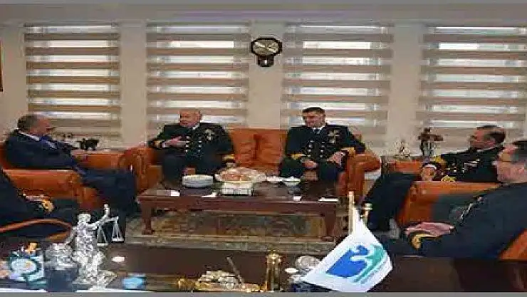Komutanlardan Başkan Saatcı'ya Ziyaret!