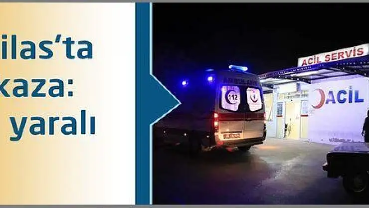 Milas'ta kaza: 1 yaralı