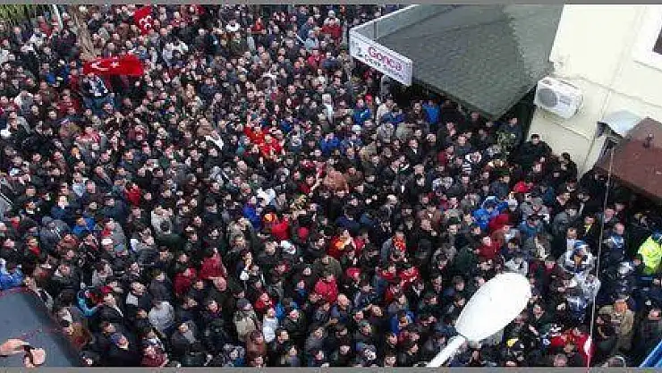 FETHİYE'DE HDP GERGİNLİĞİ (görüntülü)