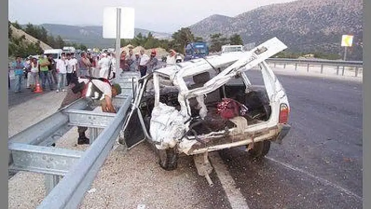 KORKUTELİ'NDE TANKER DEHŞET SAÇTI: